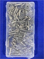 EXQUTOO PLASTIC AND NICKEL PLATED SHELF PINS
