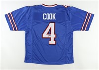 Autographed James Cook Jersey