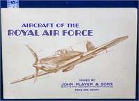 Vntg Players Please Royal Air Force Aircraft book