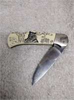 Sabre Lock Blade Pocket Knife