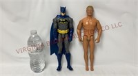 Batman & G.I. Joe Action Figures - 12" tall