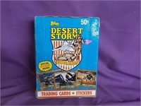Topps Desert Storm wax packs