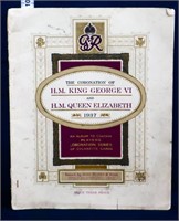 Vntg Players Please King George/Elizabeth book