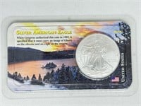 2001 Silver American Eagle