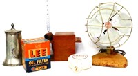 Mixed estate lot, inc electric fan, untested