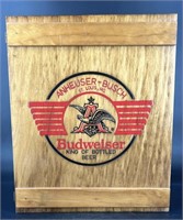 Vintage Budweiser Wooden Cabinet
