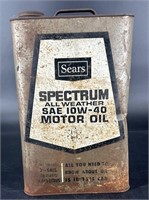 Vintage Sears Motor Oil Can