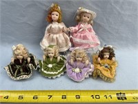 Tiny Ceramic Dolls