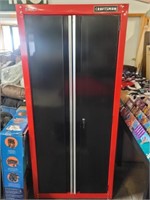 Craftsman - 2 Door Red Metal Vertical Cabinet