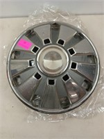 Set of four 12-in hubcaps