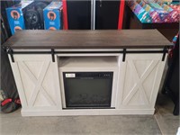 54" Electric Fireplace Accent Console