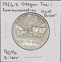 1926-S Oregan Trail Commemorative Half Dollar