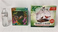Hummingbird Jigsaw Puzzle & Birds-I-View Feeder