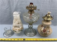 Oil Lamp Bases, Christmas Oil Lamp Chimney