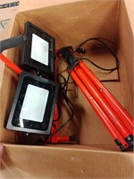Red Portable LED Work Light  Indoor/Outdoor