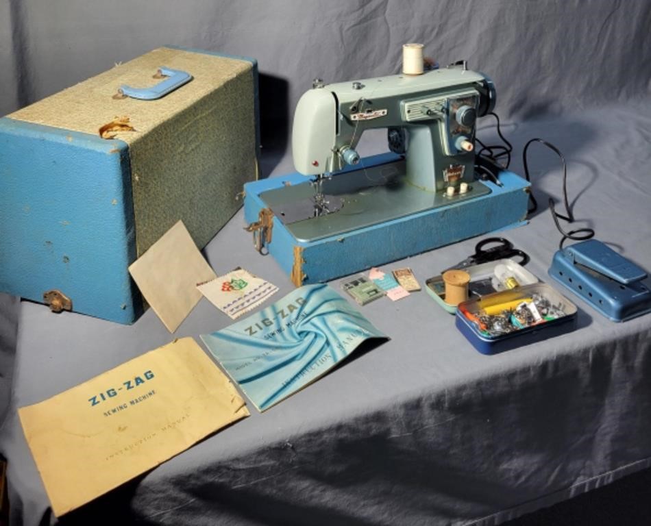 Magestic 175 Deluxe Zig Zag Sewing Machine