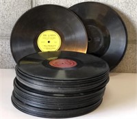 Large Lot of Antique Records-Edison