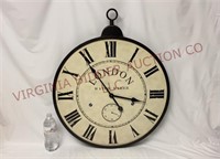 Large 23.5" Wall Clock - Powers On