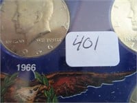 401-JFK SILVER CLAD ANNIVERSARY COIN SET