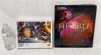 Space Jigsaw Puzzle & Hubble Hardcover Book