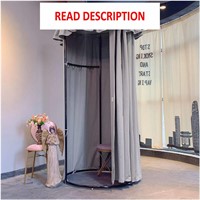 $90  Movable Changing Room  82.68x39.37in  Grey
