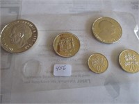 456-1972 JAMAICA COIN SET-2 MISSING