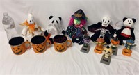 Halloween Beanie Babies, Mugs & Solar Dancers