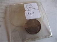 470-1955 ONE CENT PC LINCOLN
