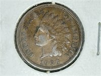 1908 Indian Head Penny EF40