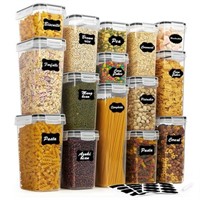 Vtopmart 15pcs Airtight Containers