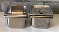 Stainless Restaurant Containers only 1 lid