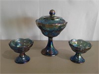 Carnival Compote & Candle Holders