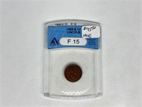 1909 S Lincoln Graded Penny F15