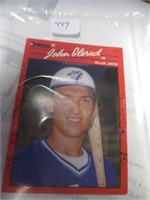 499-JOHN OLERUD BLUE JAYS BASEBALL CARD 1989