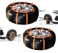 10 PACK OF STRONG PLASTIC UNIVERSAL TIRE SNOW