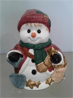 11" Snowman Cookie Jar