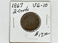 1967 2 Cent Coin