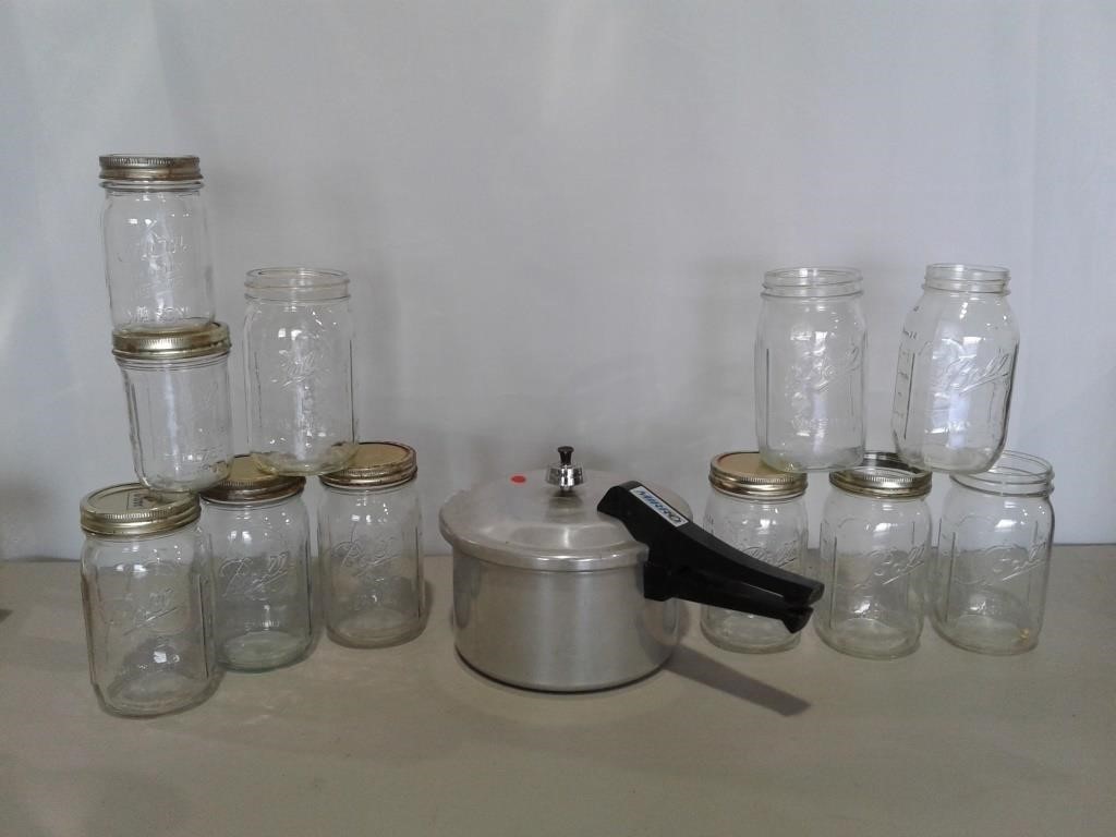 Mirro Pressure Cooker/Canning Jars