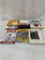 ASSORTED BOOKS IN DIFFERENT LANGUAGES 6PCS