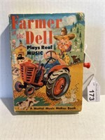 VINTAGE 1952 MATTEL MUSICAL FARMER IN THE DELL