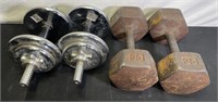 2 Sets Of Dumbbells