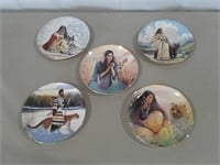 (5) Franklin Mint Indian Princesses