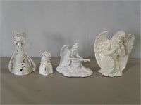 (4) Ceramic Angels