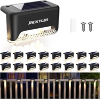 $41 Solar Deck Lights Outdoor 16 Pack