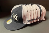 6 NY Yankees Licensed Fitted Hats