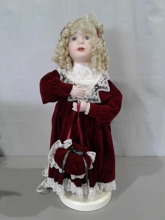 24" Animated Holiday Doll
