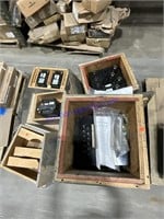 Assorted transformer meters, testing equipment