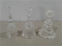 (3) 7-1/2" Glass Bells