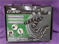 Ankle and wrist weight set