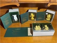 Snowbabies Figurines In Boxes